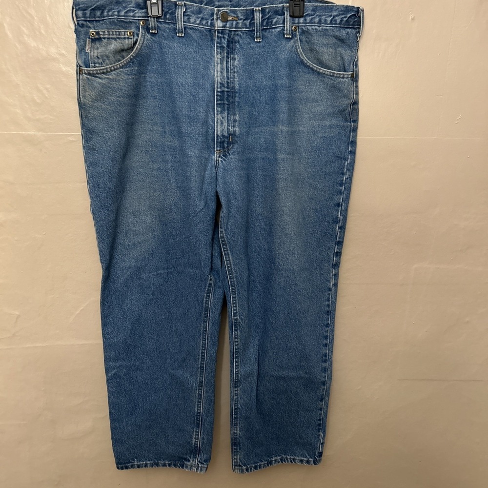 carhartt 44 X 30 Men's Light Blue Jeans‎